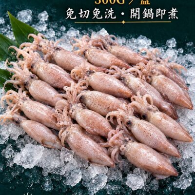魚寶 嚴選熟凍冰卷 ─ 小 300g